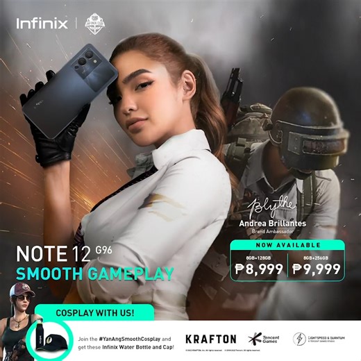 Gear up and experience the #SmoothGameplay as the newest Infinix NOTE 12 is now available at your nearest INFINIX store! Check out this link to know where you can avail yourself now! Infinix Official Stores: https://bit.ly/InfinixPH_OfficialStoresList #InfinixPhilippines #InfinixNOTE12 | Infinix Mobile