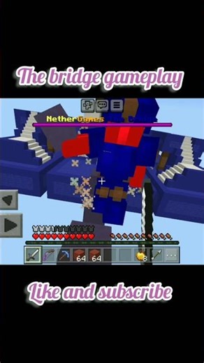 Minecraft the bridge gameplay