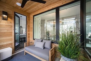 Screened Porch From HGTV Smart Home 2015