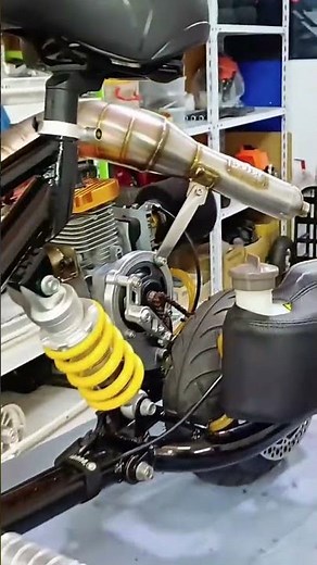 Crazy Mini Bike Modification 🔥 Ultra Powerful Custom Build! #automobile