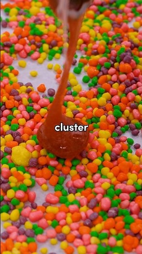 These homemade NERDS CLUSTERS are gooey delicious CHAOS!