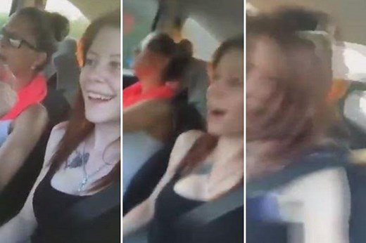 Facebook Live death caught on camera as woman records high-speed horror crash that killed her and left driver critically injured