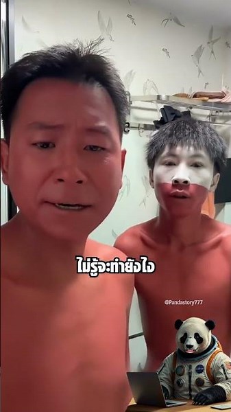 อาบนมแล้วเพี้ยน! จากขาวเป็นแดง 😂