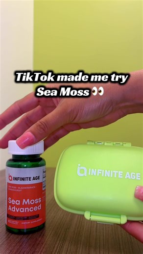 Trying sea moss from TikTok shop for the first time have you tried it? 👀 ##tiktokfinnds##seamoss##wellnessroutine#s#supplementst#tiktokshopcreator