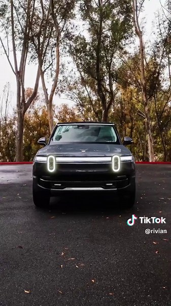 Rivian Logo: When Rain Makes It Shine