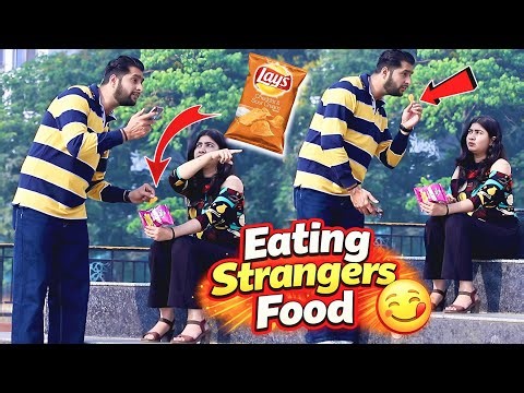 Eating Strangers Food 😋 | Prakash Peswani |