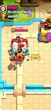 Megaknight vs hog rider #clashroyale #hogrider #megaknight #cr #clash
