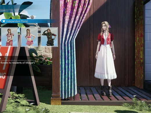 【4K】【最终幻想7重生】全人物服装和泳装展示