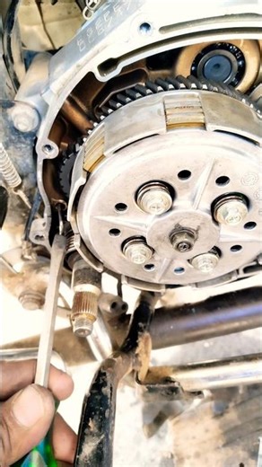 YBR 125 Kick Spring Fix #short #foryou #fyp #viral