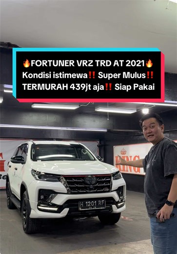 Fortuner VRZ TRD AT 2021: Super Mulus dan Siap Pakai!