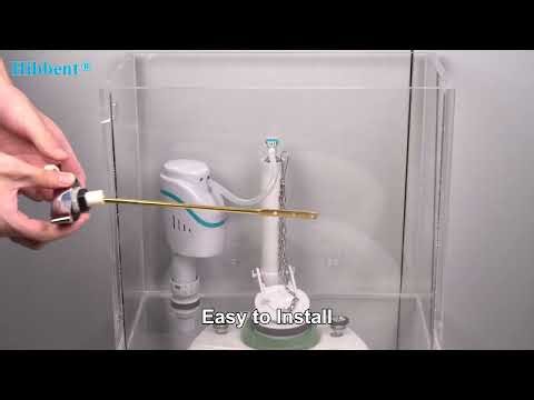 How to Install Hibbent Flush Tank Lever Replacement Compatible with TOTO | Installation Tutorial