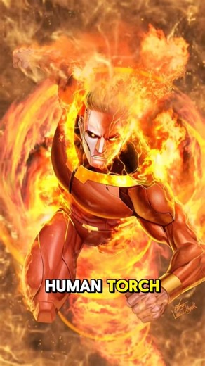 How Does Elemental Control Work? #superpowers #superheroes #humantorch