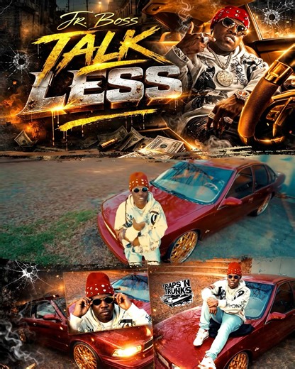 Alabama native Jr.Boss just dropped the new visuals for “Talk Less” off his new EP Trappers Need Love 🔥😤 #JrBoss #Alabama #LongLiveDoeB #TrapsNTrunks | Traps N Trunks