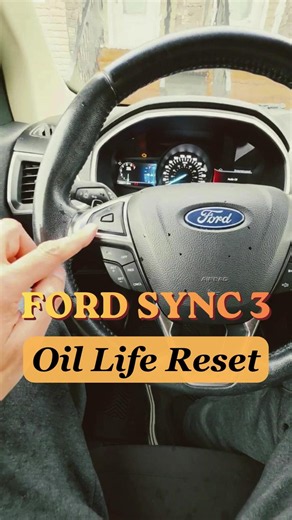 How to Reset Oil Life & Set it to 100% on Ford SYNC 3 (Quick Guide) #ford #cars