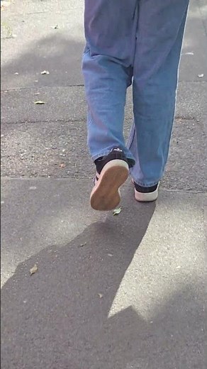 Candid Adidas Campus Shoes Walking #candid #shoeplay #adidas