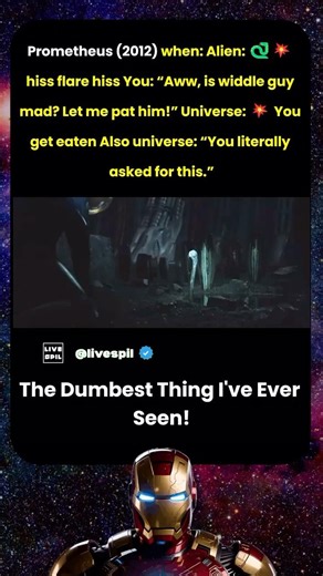 Prometheus (2012): The Dumbest End Ever😱