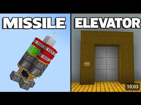 TOP 9 Redstone Builds & Tricks [Minecraft]