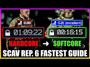 Hardcore Wipe How to do Fastest SCAV Karma Fence Rep. Grind