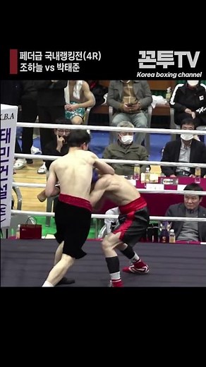 단단한 복서 | 페더급 국내 랭킹전(4R) 조하늘 vs 박태준 20221119