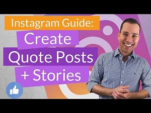 Instagram Post & Story Templates: How to Design Instagram Images in Canva For Beginners