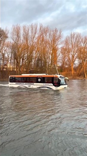 This Bus Can Drive on Water! 😱