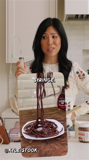 Dzung Lewis on Instagram: "Testing Nutella Noodles from TikTok! 🍝"