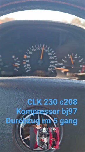 CLK 230 Kompressor Durchzug