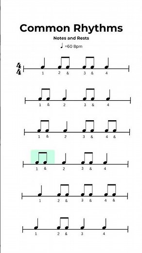 Common Rhythms- Quarter Note and Eighth Note Challenge