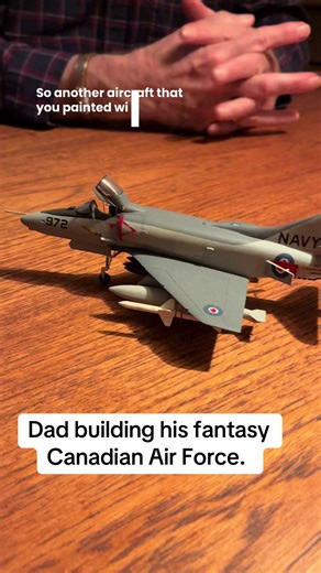 Canadian Air Force Aircraft Built by Dad 50 Years Ago