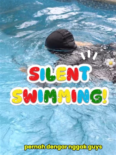 Silent swimming bantu kurangi drag, hemat energi, dan bikin stroke lebih efisien. Coba di latihan berikutnya yukk 🏊‍♀️💦 #edoraswimwear #edoraducation #waterworkout #berenang #MotivasiOlahraga