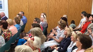 The legendary Jim Ryan (Jim O’ the Mills) with his talented daughter Cáit singing "Phil the Fluter's Ball" in Nenagh Library #PercyFrench #IrishMusic #FolkMusic #JimOfTheMills #CaitNiRiain #Upperchurch #Nenagh #Tipperary #Bealtaine #Bealtaine2025 #NenaghLibrary | Tipperary County Council Library Service