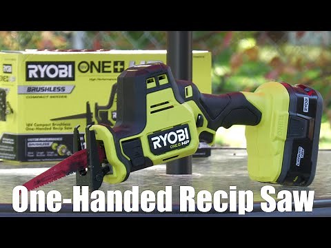 Ryobi One Handed Reciprocating Saw Review