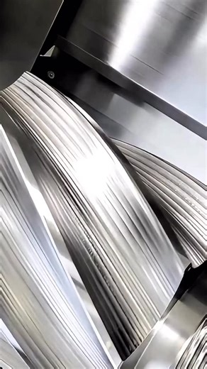 Milling a Carbon Steel Highly Efficient Rotor . CNC Machine - DMG Mori NLX 6000 | 1000 #cncmachine #cncmachining #machinist #machining #mechanicalengineering | CloudNC