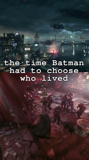 the time Batman had to choose who lived