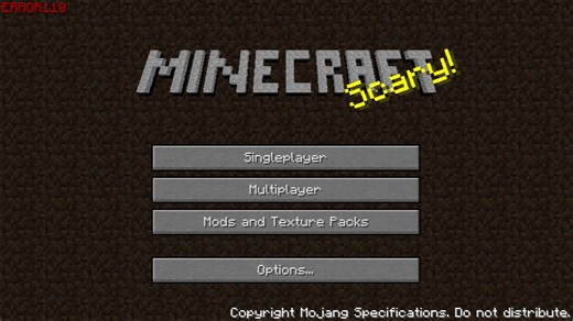 [MC阴间版] ERROR系列冷门版本之ERROR110 实况 解析
