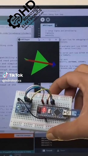 Echtzeit-Flugzeug-Simulation mit Arduino und STM32
