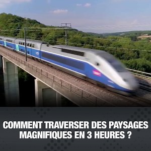 3.7K views · 42 reactions | TGV Paris-Marseille : Voici comment traverser des paysages magnifiques en 3 heures ! ▶️ https://bit.ly/3tM3EFo | RMC BFM PLAY | Facebook