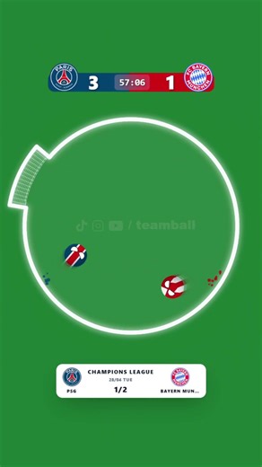 PSG - Bayern München 1/2 #ucl #psg #bayernmunich