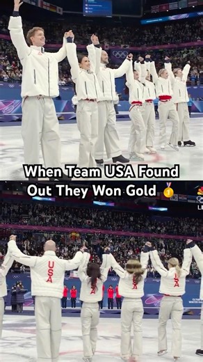 The emotions of winning gold at the Winter Olympics are PRICELESS.