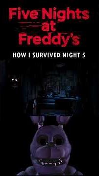 4% POWER VS NIGHT 5! 😱 (TIPS IN DESC!)🐻🔥 #FNAF #fnaf1 #horrorgaming