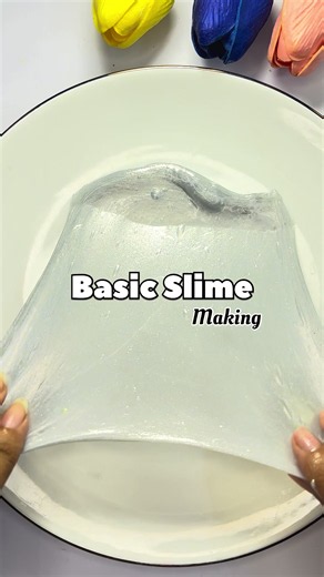 Basic Slime Making Tutorial: Easy DIY Slime Recipe