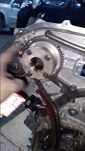how to#Nissan Pathfinder 4.0 V6 Timing chain install..#6