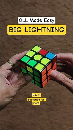 OLL #11 (Big Lightning OLL) | Daily OLL Series