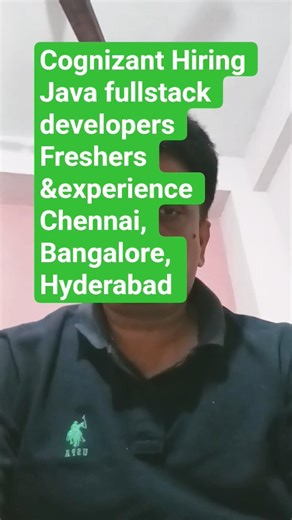 Cognizant Hiring Software Engineer #Java React Angular Spring Boot | Hybrid Jobs India