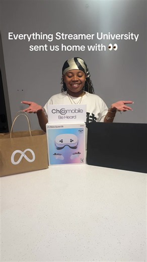 Streamer University gift haul: Everything they sent us home with