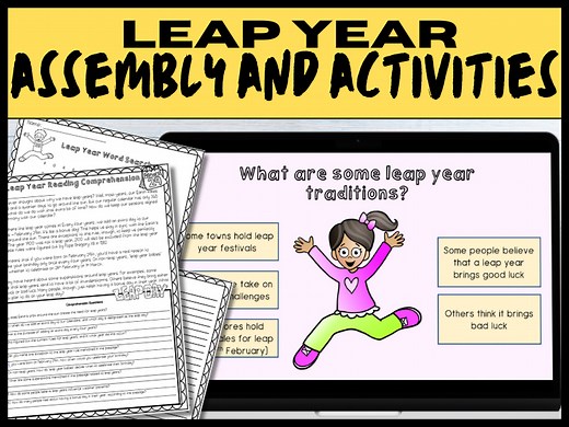 Leap Year Assembly and Activities | Teaching Resources