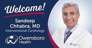 15K views · 39 reactions | Welcome Dr. Sandeep Chhabra to Owensboro Health! This interventional cardiology expert has completed 10,000+ complex cardiac procedures. When your heart needs advanced care, you want 15+ years of proven innovation.  270-417-7500 | OwensboroHealth.org/Chhabra | Owensboro Health | Facebook