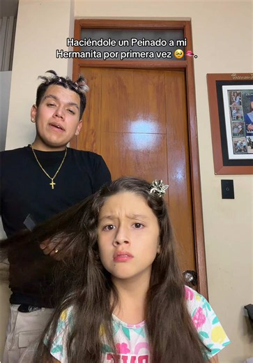 Alguien quiere un peinado?💇🏻‍♀️//Si quieren peinados como estos ¡VENI!#fyp #xzyabc #parat #fouryoupage #hermanos