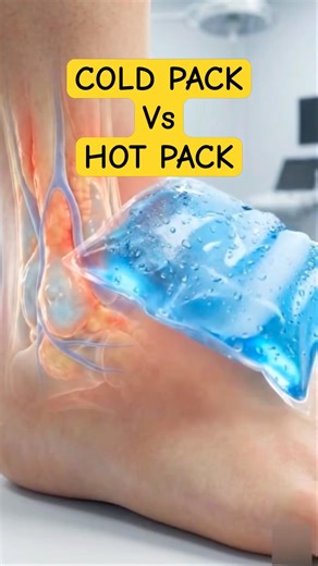When To Use Cold Pack Vs Hot Pack|Reduce Your Pain|Legs Crams|swelling|Neck Stiffness |Sprain|Strain