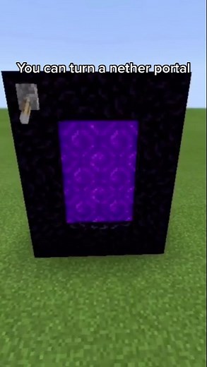 Redstone Nether Portal Activation and Deactivation Guide